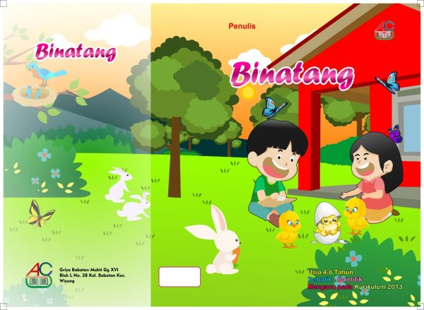 BINATANG UNTUK ANAK 4-6 TAHUN